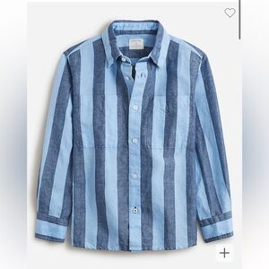 NWT JCrew Linen Overshirt
